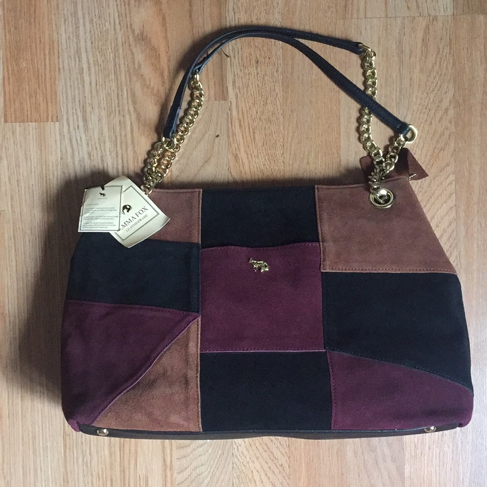 Emma Fox Tri Colored Tote bag